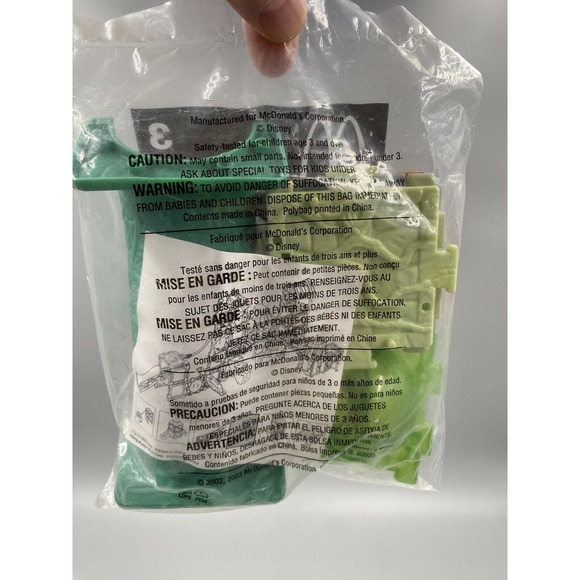 2002 2003 McDonald's Happy Meal Toy The Jungle Book 2 Shere Khan Tiger #3 SEALED - Picture 2 of 5